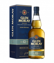 Glen Moray - 12 year old Single Malt Whisky 40°